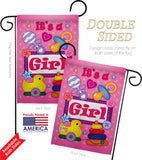 Baby Girl - Family Special Occasion Vertical Impressions Decorative Flags HG115068 Imported