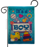 Baby Boy - Family Special Occasion Vertical Impressions Decorative Flags HG115069 Imported