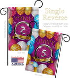 Happy 5th Anniversary - Family Special Occasion Vertical Impressions Decorative Flags HG115184 Made In USA