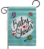 Baby Shower - Family Special Occasion Vertical Impressions Decorative Flags HG115217 Made In USA