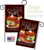 Nana Place - Family Special Occasion Vertical Impressions Decorative Flags HG115223 Made In USA