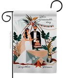 Together Forever - Family Special Occasion Vertical Impressions Decorative Flags HG137455 Made In USA