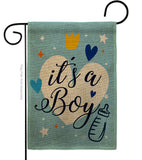 It's a Boy - Family Special Occasion Vertical Impressions Decorative Flags HG192439 Made In USA