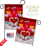 Sweet Couple - Family Special Occasion Vertical Impressions Decorative Flags HG192497 Made In USA