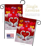 Sweet Couple - Family Special Occasion Vertical Impressions Decorative Flags HG192497 Made In USA