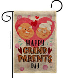 Happy Grandparents Day - Family Special Occasion Vertical Impressions Decorative Flags HG192612 Made In USA