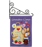 Grandma Camp - Family Special Occasion Vertical Impressions Decorative Flags HG115055 Made In USA