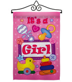 Baby Girl - Family Special Occasion Vertical Impressions Decorative Flags HG115068 Imported