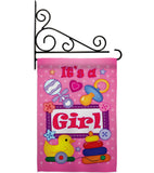 Baby Girl - Family Special Occasion Vertical Impressions Decorative Flags HG115068 Imported