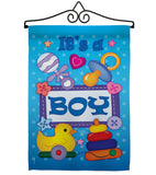 Baby Boy - Family Special Occasion Vertical Impressions Decorative Flags HG115069 Imported