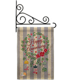 Happy Anniversary - Family Special Occasion Vertical Impressions Decorative Flags HG115103 Made In USA