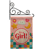 It's a Baby Girl - Family Special Occasion Vertical Impressions Decorative Flags HG115216 Made In USA