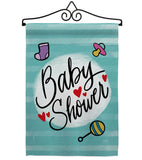 Baby Shower - Family Special Occasion Vertical Impressions Decorative Flags HG115217 Made In USA