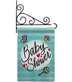 Baby Shower - Family Special Occasion Vertical Impressions Decorative Flags HG115217 Made In USA