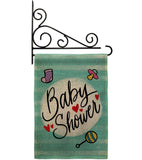 Baby Shower - Family Special Occasion Vertical Impressions Decorative Flags HG115217 Made In USA