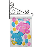 He Or She - Family Special Occasion Vertical Impressions Decorative Flags HG115262 Made In USA