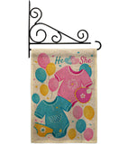 He Or She - Family Special Occasion Vertical Impressions Decorative Flags HG115262 Made In USA