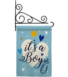 It's a Boy - Family Special Occasion Vertical Impressions Decorative Flags HG192439 Made In USA