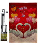 Sweet Couple - Family Special Occasion Vertical Impressions Decorative Flags HG192497 Made In USA