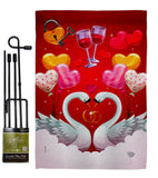 Sweet Couple - Family Special Occasion Vertical Impressions Decorative Flags HG192497 Made In USA