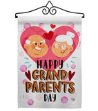 Happy Grandparents Day - Family Special Occasion Vertical Impressions Decorative Flags HG192612 Made In USA