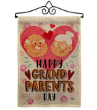 Happy Grandparents Day - Family Special Occasion Vertical Impressions Decorative Flags HG192612 Made In USA