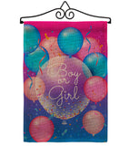 Boy Or Girl - Family Special Occasion Vertical Impressions Decorative Flags HG192675 Made In USA