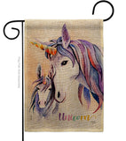 Unicorn - Fantasy Interests Vertical Impressions Decorative Flags HG115238 Made In USA