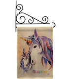 Unicorn - Fantasy Interests Vertical Impressions Decorative Flags HG115238 Made In USA