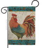 Rooster Spice - Farm Animals Nature Vertical Impressions Decorative Flags HG110118 Made In USA