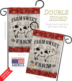 Sweet Farm Pig - Farm Animals Nature Vertical Impressions Decorative Flags HG110119 Made In USA