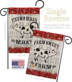 Sweet Farm Pig - Farm Animals Nature Vertical Impressions Decorative Flags HG110119 Made In USA