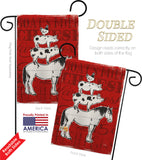 Farm Life - Farm Animals Nature Vertical Impressions Decorative Flags HG110122 Made In USA