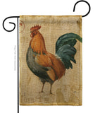 Rooster Farm - Farm Animals Nature Vertical Impressions Decorative Flags HG110131 Made In USA