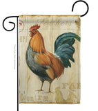 Rooster Farm - Farm Animals Nature Vertical Impressions Decorative Flags HG110131 Made In USA