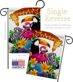Zoo - Farm Animals Nature Vertical Impressions Decorative Flags HG192600 Made In USA