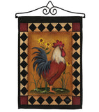 Rooster - Farm Animals Nature Vertical Impressions Decorative Flags HG110073 Made In USA