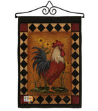 Rooster - Farm Animals Nature Vertical Impressions Decorative Flags HG110073 Made In USA