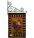 Rooster - Farm Animals Nature Vertical Impressions Decorative Flags HG110073 Made In USA