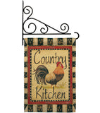 Country Kichen - Farm Animals Nature Vertical Impressions Decorative Flags HG110107 Made In USA