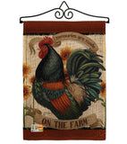 Memories On the Farm - Farm Animals Nature Vertical Impressions Decorative Flags HG110116 Made In USA