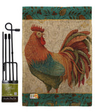 Rooster Spice - Farm Animals Nature Vertical Impressions Decorative Flags HG110118 Made In USA
