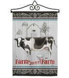 Farm Sweet Farm - Farm Animals Nature Vertical Impressions Decorative Flags HG110128 Made In USA