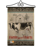 Farm Sweet Farm - Farm Animals Nature Vertical Impressions Decorative Flags HG110128 Made In USA