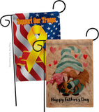 My Father Gmone - Fathers Day Summer Vertical Impressions Decorative Flags HG120056 Made In USA