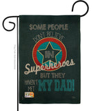 Superhero Dad - Father's Day Summer Vertical Impressions Decorative Flags HG115104 Made In USA