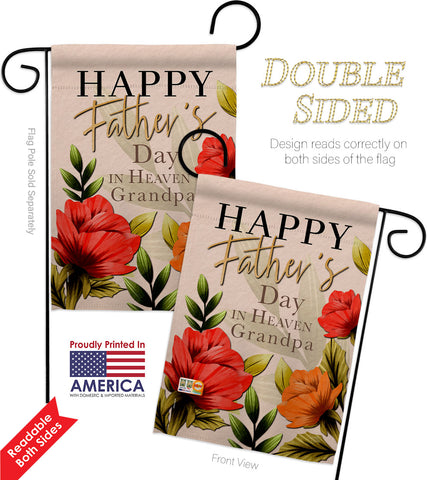 Heavenly Father & Grandpa - Father's Day Summer Vertical