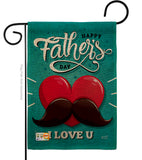 Dad Mustache - Father's Day Summer Vertical Impressions Decorative Flags HG137153 Made In USA