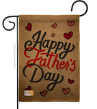 Happy Father's Day - Father's Day Summer Vertical Impressions Decorative Flags HG191087 Made In USA