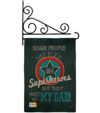 Superhero Dad - Father's Day Summer Vertical Impressions Decorative Flags HG115104 Made In USA